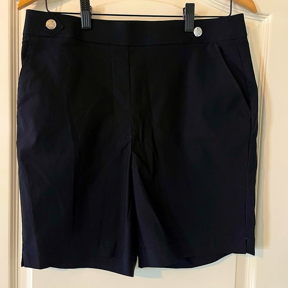 Rafaella Black Viscose Dress Short Women’s Size 10 - Picture 1 of 15